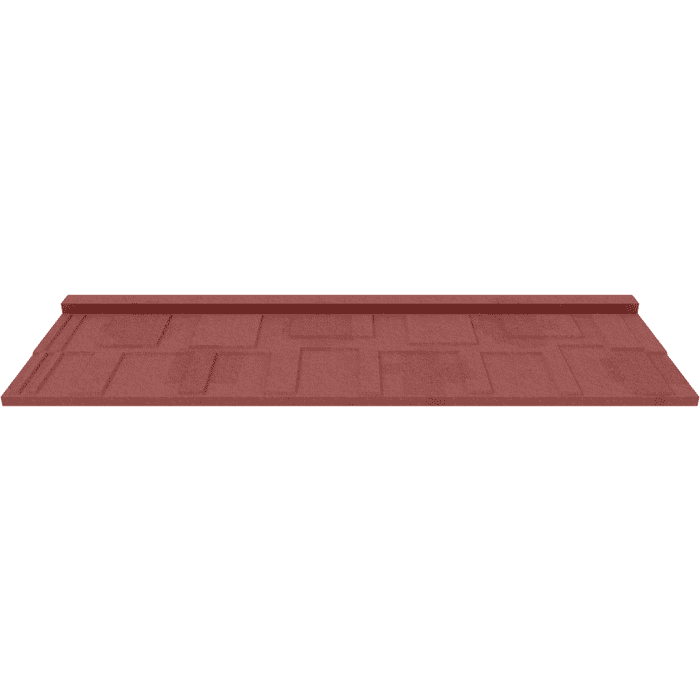 Lifestile Stone-coated Roofing Tiles - Shingle Brick Red